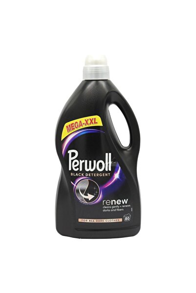 Perwoll Detergent lichid, Perwoll, 4 L, pentru fibre negre, 80 spalari