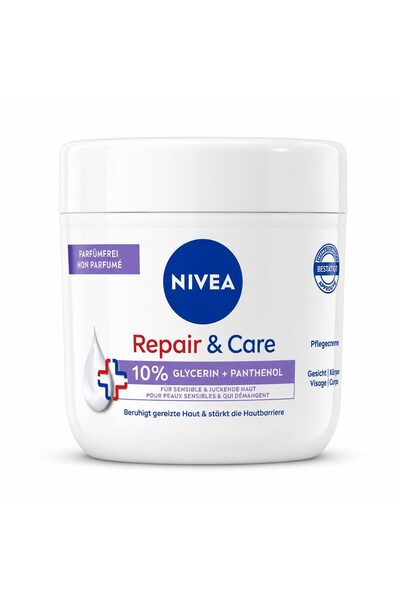 NIVEA Crema Corp 400 ml Repair And Care fara Parfum