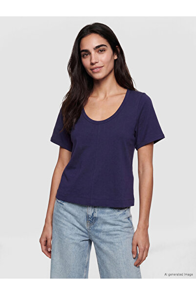 LC Waikiki I U Roba Yaka 100% Cotton Women's T-Shirt from Freezen Store