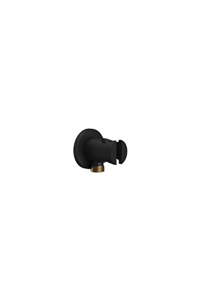 Karag ARTEMIS Nero AC05003 Παροχή Σπιράλ Ντους Με Βάση Στήριξης Μαύρο Κεραμικ...
