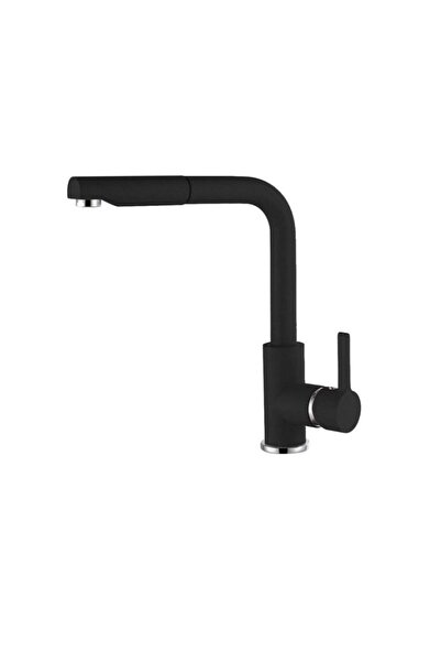 Karag Pro Dus Granitek Μπαταρία Kουζίνας Full Black 40 (Μαύρο) Ακρυλική Ρητίν...