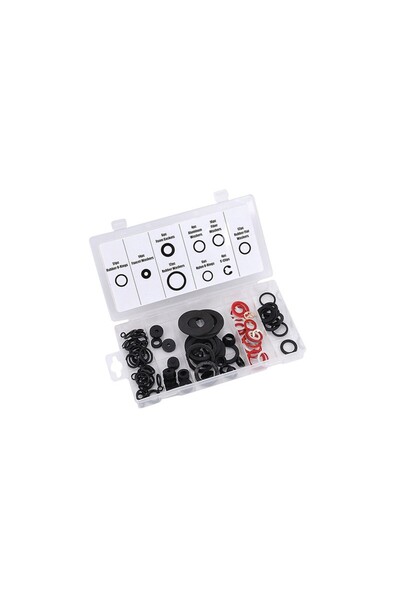 Tactix 565001 Λαστιχάκια O - Ring Ροδέλες Συνδέσεων σετ 125 τεμ., σε πλαστική...