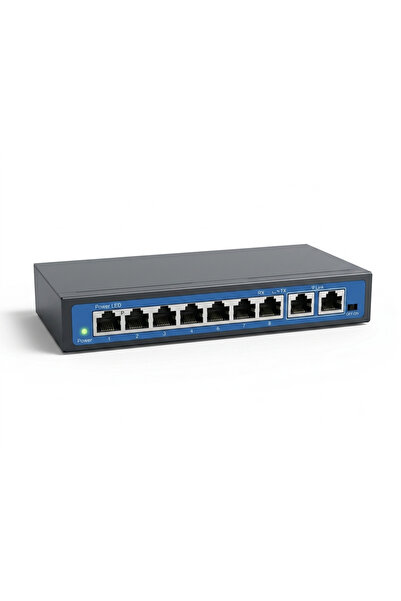 ZWD 8 Port Poe Switch+2 Port Uplink 144W