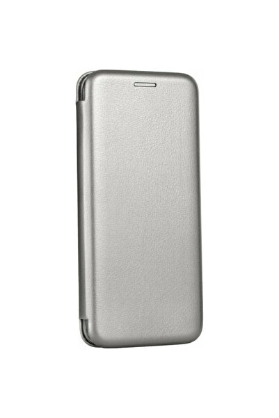 OEM Κομψότητα Xiaomi Redmi Book Θήκη Δερματίνης Ασημί (Poco M3 / Redmi 9T)