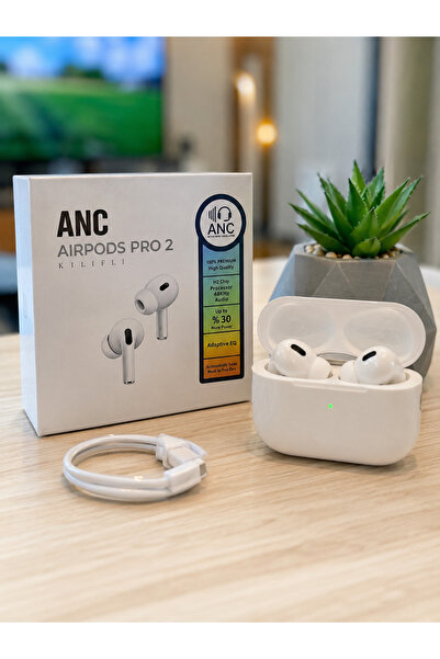 ALMANARA PROJECT 2. Nesil Pro ANC Bluetooth 5.3 TWS Kablosuz Kulaklık Dokunma...