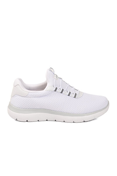 Aspor White Mesh Men's Sports Shoes
