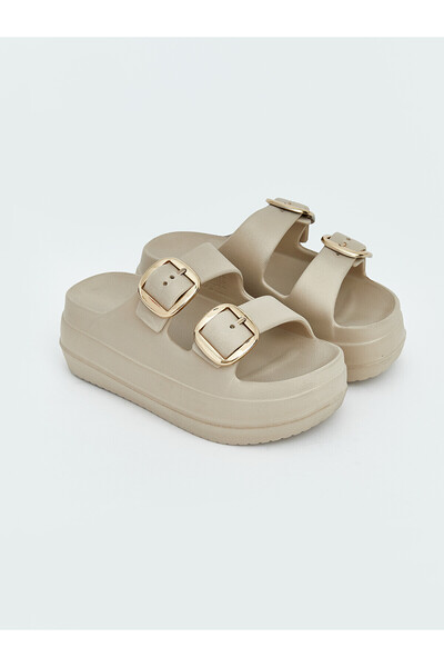 LC Waikiki Peak New Season Double Strap Women's Slippers
