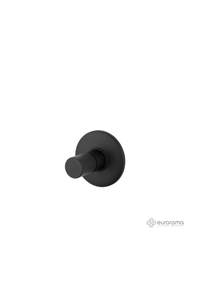 Eurorama RES PRO Μίκτης εντοιχισμού 1 εξόδου Black Matt