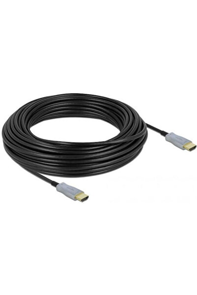 DELOCK Καλώδιο HDMI αρσενικό - HDMI αρσενικό 20μ Μαύρο Κωδικός: 85015