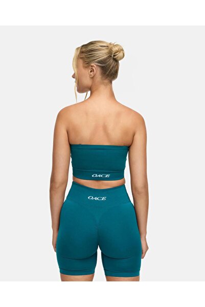 HepsitrentStore Oace Strapless Bandeau Bra – Petrol Green
