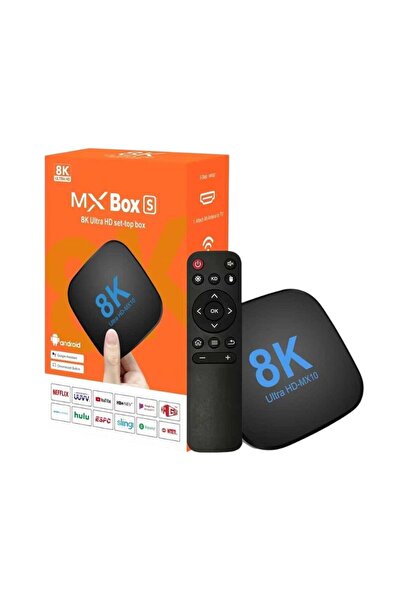 Tradesor Android TV Box - MX10 8K - 4+64GB - ATV - 812266
