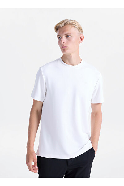 Back And Bond Beyaz Erkek T-Shirt BTS1007900000