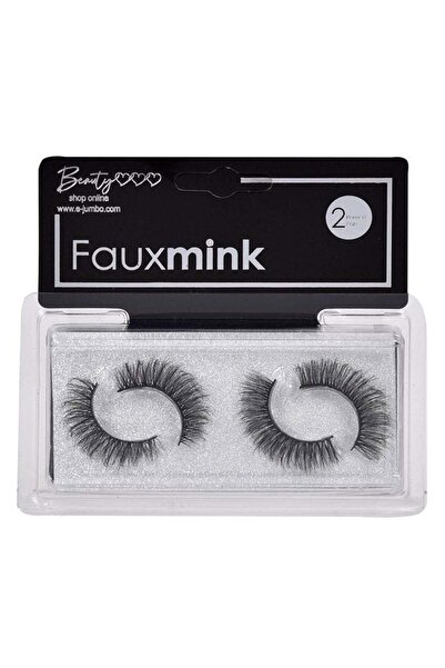 Jumbo Gene false 3D Faux Mink, 2 perechi – privire intensă, volum și definire