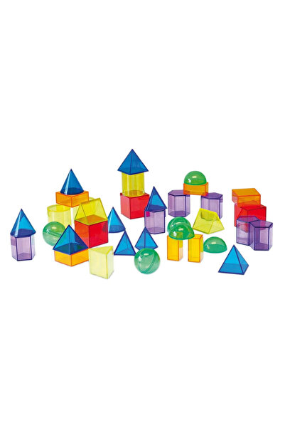 TickiT Forme geometrice 3D transparente