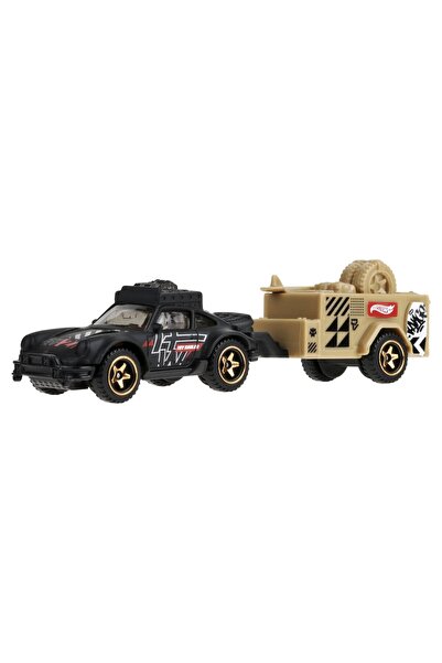 HOT WHEELS Παιχνίδι Αυτοκινητάκι Track Fleet Porsche 911 Off Roader Μαύρο, κλ...