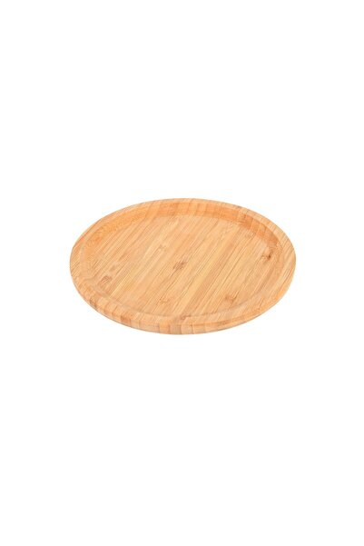 Estia Home Art ESTIA ΒΑΣΗ ΓΙΑ ΜΑΝΤΕΜΕΝΙΟ ΤΗΓΑΝΙ BAMBOO 18.6x1.5cm