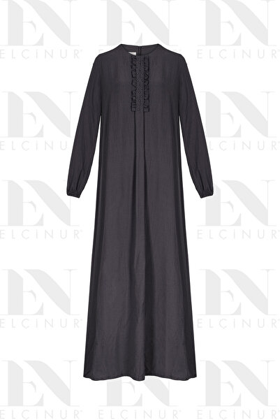 ELÇİNUR 26251 Pearl Detail Dress