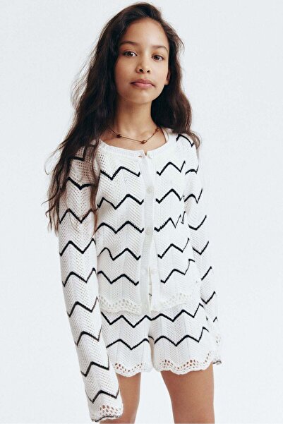 H&M 2-piece pointelle-knit cotton set