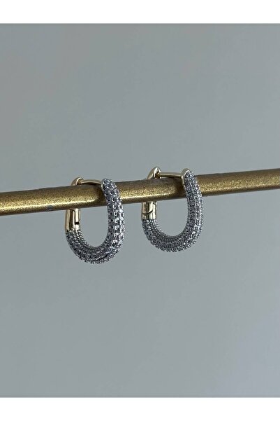Serenity Atelier Boutique SAB New Season Mini Zircon Stone Detailed Milo Earr...
