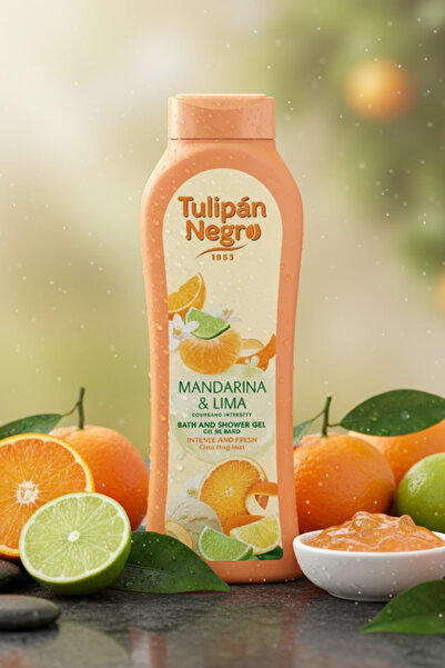 tulipan 625 ml Gel de dus Mandarin&Lime