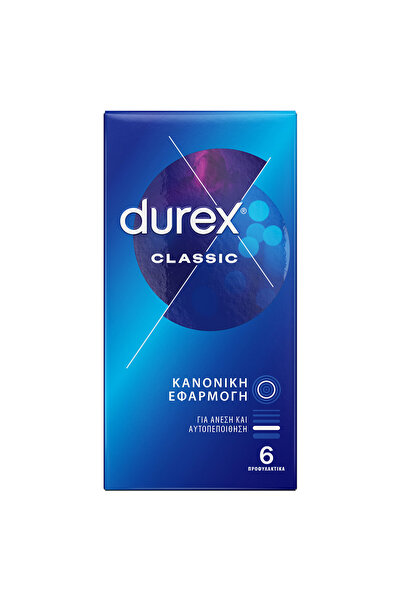 Durex Κλασική Κανονική Εφαρμογή 6 τεμάχια