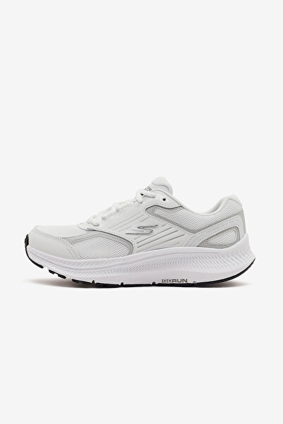 SKECHERS Women's Go Run Consistent Shoes 128606Tk Wsl White/Silver Juststep