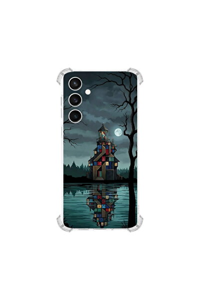 PrintiFy Samsung Galaxy S24fe ile Uyumlu Simya Serisi Gölge Ve Cam Tasarımlı ...