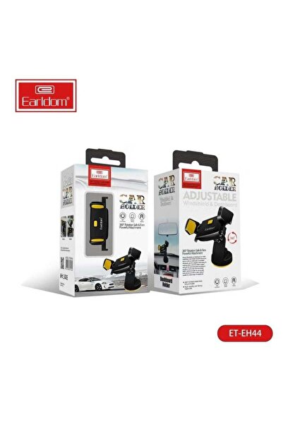 Earldom 360 Degree Free Rotation Universal Car Holder Black and Yellow EH-44