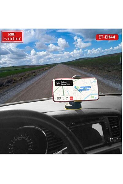 Earldom 360 Degree Free Rotation Universal Car Holder Black and Yellow EH-44