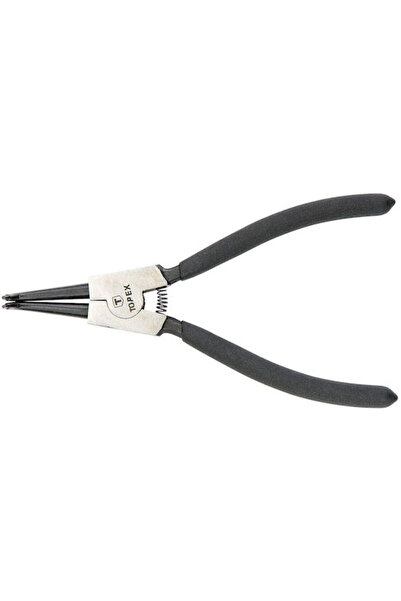 topex Clește pentru siguranțe elastice curbat 180mm Cod: 32D307