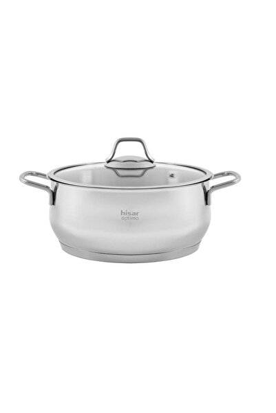 Hisar HSR-Hisar Optima Bergama Çelik Derin Tencere 22 Cm