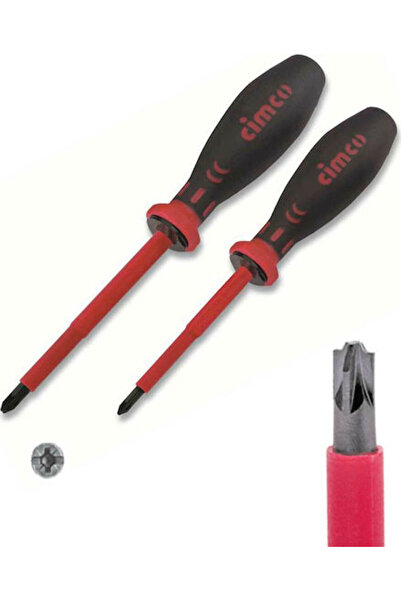 CİMCO Set 2 șurubelnițe de electrician 1000V Cod: 117750