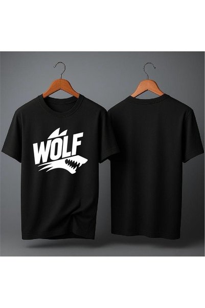 EFEVRA Wolf Printed Oversized T-Shirt