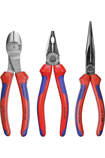 Knipex Set de clești Lungime 170mm 3 bucăți Cod: 00 20 11 V01