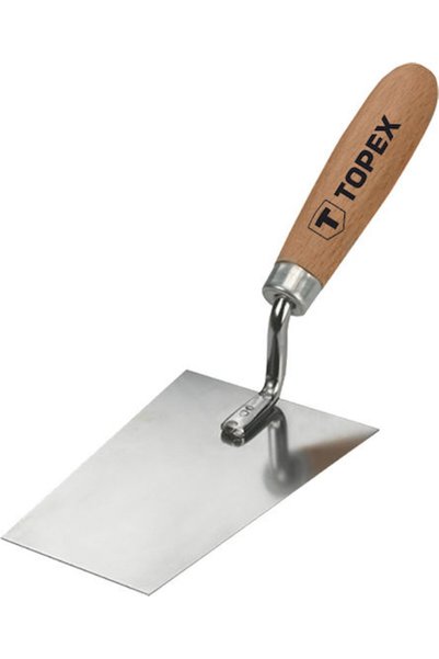 topex Daltă Inox 160x80mm cu mâner din lemn 13A800
