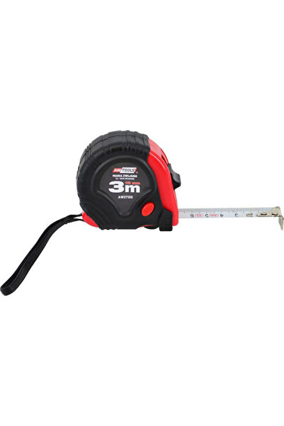 AwTools Ruletă cu auto-înfășurare 25mm x 10m