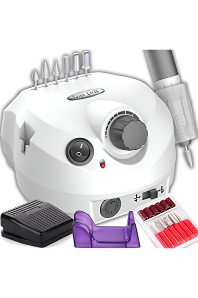 Arabamakss Electric Professional Nail Drill - Nail File Machine - Pedal Opera...