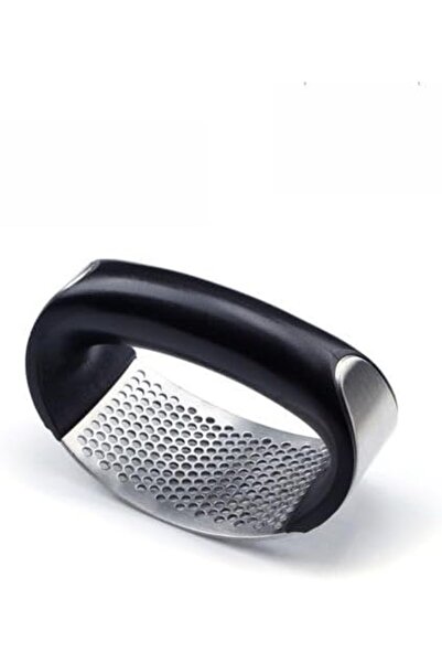 Arabest Generic Stainless Steel Garlic Press, Handheld Vegetable Grater for S...