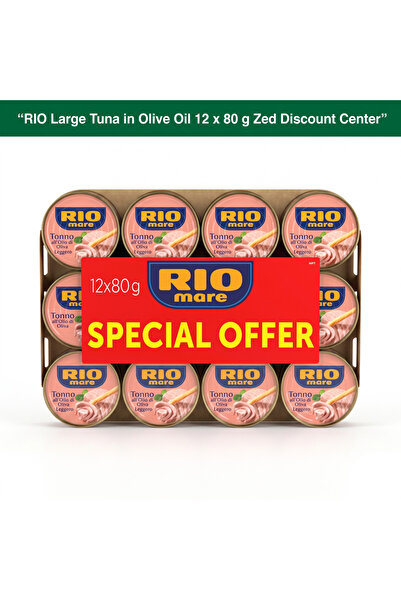 Rio Ton mare în ulei de măsline 12 x 80 g