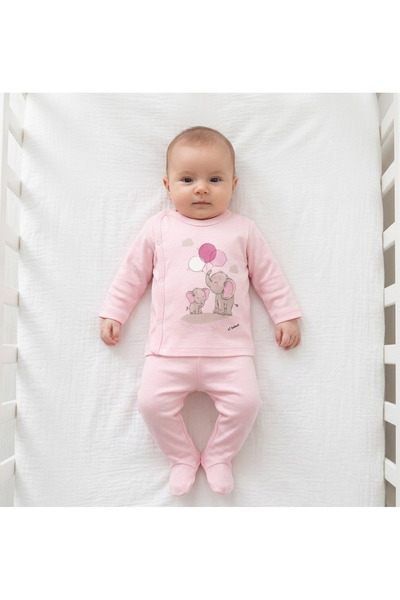 Elbebek Baby طقم للأطفال حديثي الولادة مع بالونات وأحذية على شكل فيل