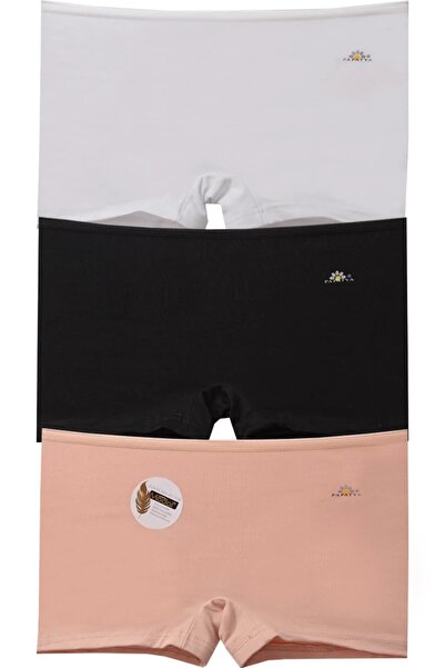 papatya lingerie Modal/Combed Cotton Blend Fabric Classic Boxer 3-Pack Pw-148...
