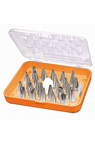 Tomgast Set de ustensile ornare prajituri din otel inoxidabil, 29 piese, Tomg...