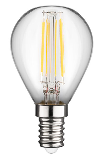 goobay LED λάμπα mini globe 65394, E14, Filament, 4W, 2700K, 470lm
