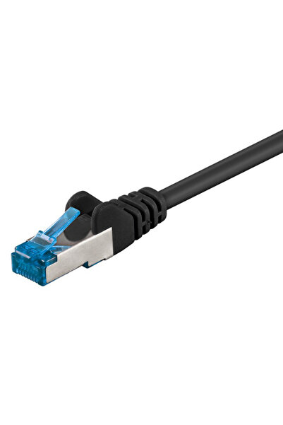 goobay καλώδιο δικτύου 94152, CAT 6A S/FTP, 500MHz, Copper, 0.25m, μαύρο
