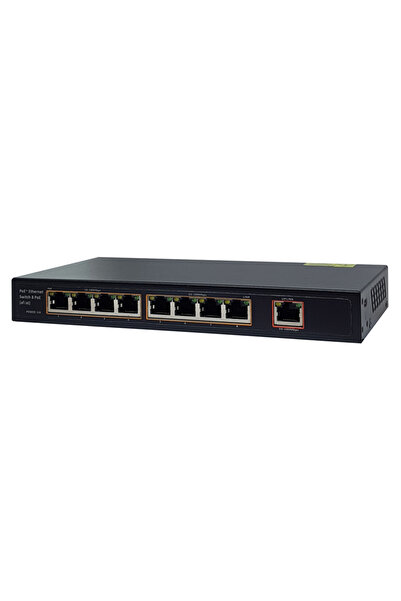 Folksafe Διακόπτης Ethernet PoE FS-S1008EP-E, 8 Θύρες 10/100Mbps