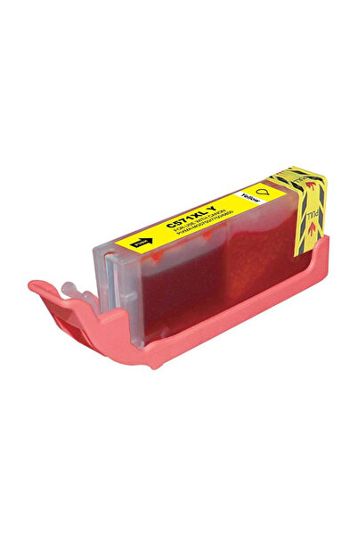 Premium Συμβατό Inkjet για CANON, 571 XL, 12.2ml, κίτρινο