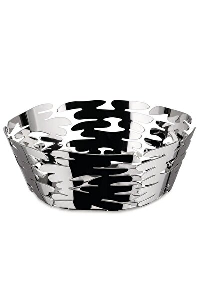 Alessi Μπολ για φρούτα - Ψηστιέρα ψωμιού Barket BM10/18 D18x6,5cm Μεταλλικό Χ...