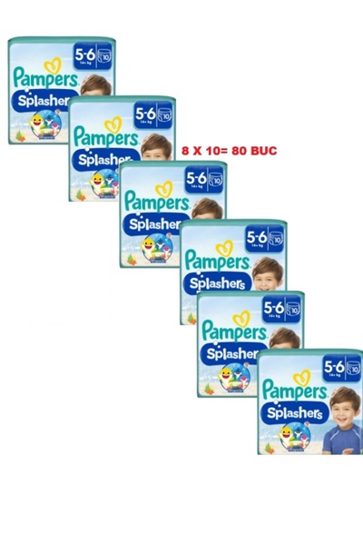 Pampers PACHET Scutece chilotel Apa - Bazin, Piscina,Strand, Mare,Pampers Spl...