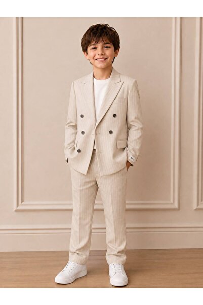 SENİOR Double-Breasted Children's Suit