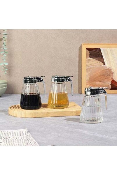 Danube Home Adrian 3-Piece Glass Oil & Vinegar Pot Set - 300ml